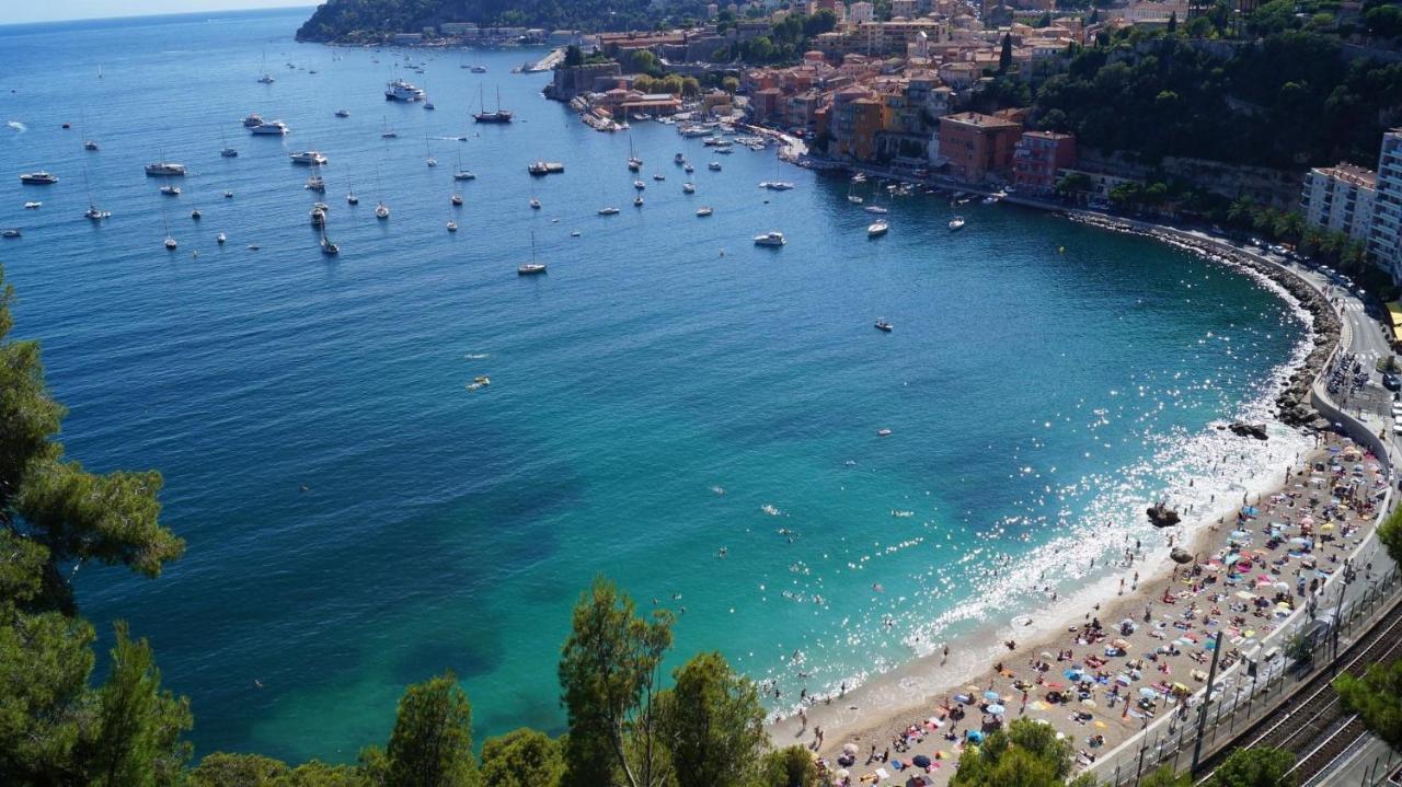 Apparemment borde de mer Résidence L'Ange gardien Villefranche-sur-Mer Extérieur photo